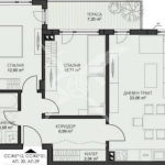 Тристаен апартамент в Варна, Владислав Варненчик - 90 кв.м за 962 €/кв.м - Снимка #1