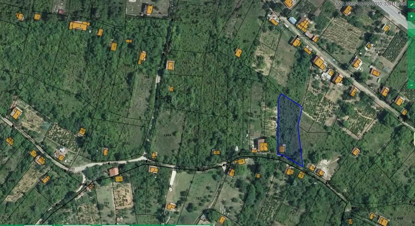 Парцел в Враца, Подбалканска - 1321 кв.м за 46 €/кв.м - Снимка #1