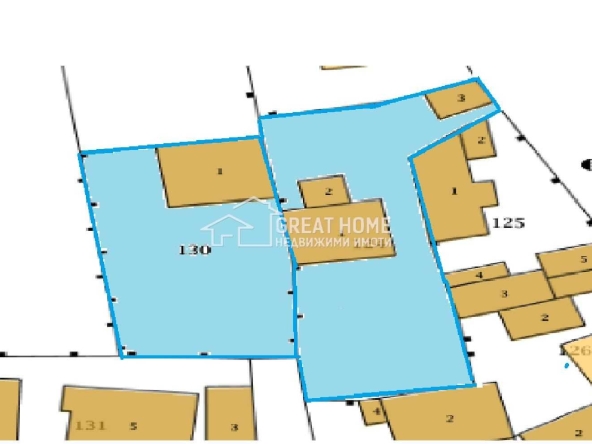 Парцел в Търговище, Вароша - 855 кв.м за 205 €/кв.м - Снимка #1