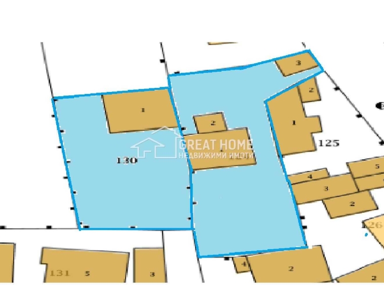 Парцел в Търговище, Вароша - 855 кв.м за 205 €/кв.м - Снимка #1