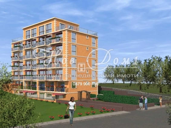 Едностаен апартамент в с. Чайка, Област Варна - 53 кв.м за 963 €/кв.м - Снимка #1