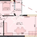 Двустаен апартамент в Варна, м-т Пчелина - 67 кв.м за 1105 €/кв.м - Снимка #1