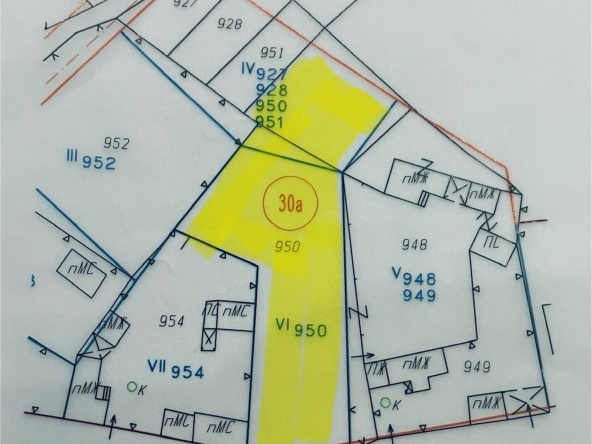 Парцел в с. Долно Сахране, Област Стара Загора - 1398 кв.м за 13 €/кв.м - Снимка #1