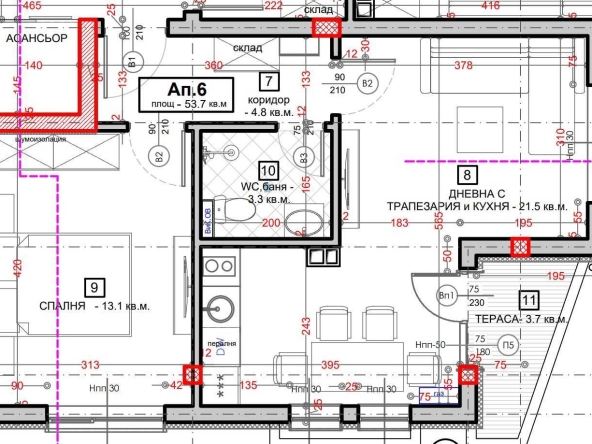 Двустаен апартамент в Велинград - 59 кв.м за 1000 €/кв.м - Снимка #1