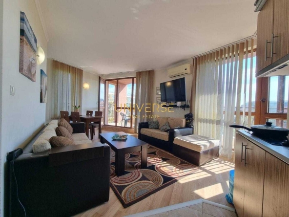 Тристаен апартамент в к.к. Слънчев бряг - 90 кв.м за 1250 €/кв.м - Снимка #1