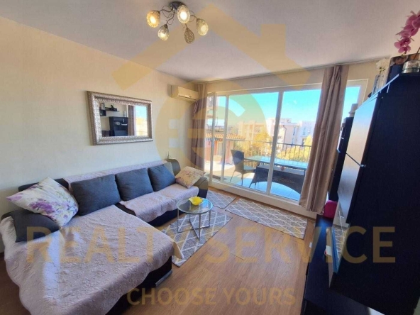 Двустаен апартамент в к.к. Слънчев бряг - 55 кв.м за 1128 €/кв.м - Снимка #1