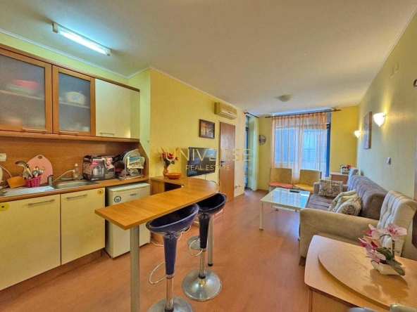 Двустаен апартамент в к.к. Слънчев бряг - 46 кв.м за 1240 €/кв.м - Снимка #1