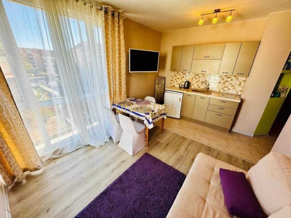 Двустаен апартамент в к.к. Слънчев бряг - 55 кв.м за 1191 €/кв.м - Снимка #1