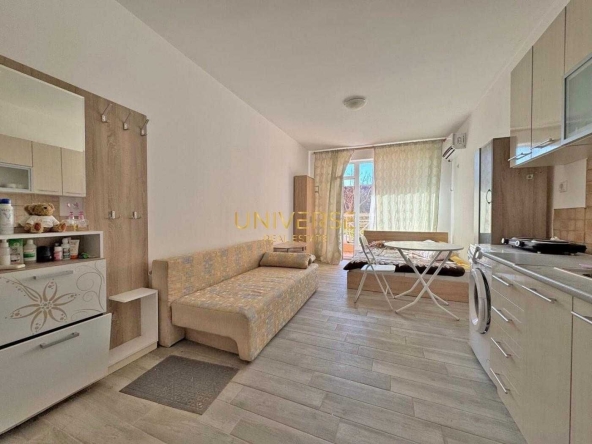 Едностаен апартамент в с. Тънково, Област Бургас - 28 кв.м за 1018 €/кв.м - Снимка #1