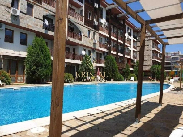 Едностаен апартамент в Свети Влас - 40 кв.м за 1350 €/кв.м - Снимка #1