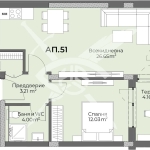 Дава се под наем Двустаен апартамент в Пловдив, Христо Смирненски - 75 кв.м за 104454 € - Снимка #1