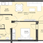 Двустаен апартамент в Пловдив, Беломорски - 64 кв.м за 2032 €/кв.м - Снимка #1