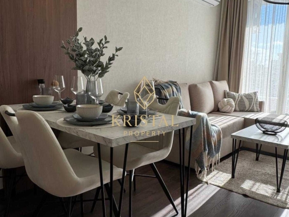 Двустаен апартамент в к.к. Слънчев бряг - 50 кв.м за 1195 €/кв.м - Снимка #1