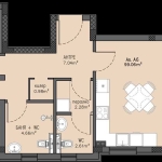 Тристаен апартамент в Пловдив, Остромила - 112 кв.м за 809 €/кв.м - Снимка #1