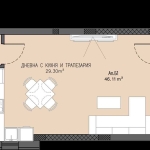 Едностаен апартамент в Пловдив, Остромила - 52 кв.м за 693 €/кв.м - Снимка #1