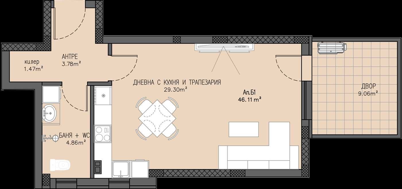 Едностаен апартамент в Пловдив, Остромила - 52 кв.м за 693 €/кв.м - Снимка #1