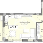Дава се под наем Двустаен апартамент в Пловдив, Христо Смирненски - 77 кв.м за 103639 € - Снимка #1