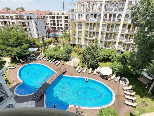 Двустаен апартамент в к.к. Слънчев бряг - 47 кв.м за 2320 €/кв.м - Снимка #1