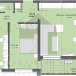 Тристаен апартамент в Пловдив, Остромила - 99 кв.м за 1185 €/кв.м - Снимка #1