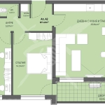 Тристаен апартамент в Пловдив, Остромила - 99 кв.м за 1111 €/кв.м - Снимка #1