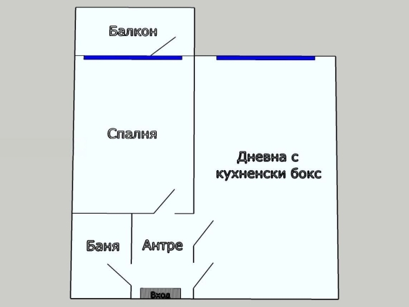 Двустаен апартамент в София, Красна поляна 3 - 48 кв.м за 1834 €/кв.м - Снимка #1