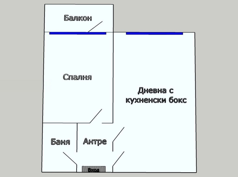 Двустаен апартамент в София, Красна поляна 3 - 48 кв.м за 1834 €/кв.м - Снимка #1