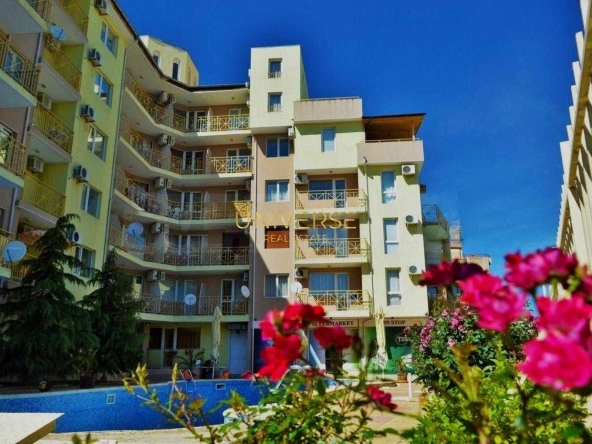 Едностаен апартамент в к.к. Слънчев бряг - 38 кв.м за 1185 €/кв.м - Снимка #1