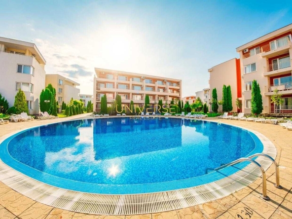 Двустаен апартамент в к.к. Слънчев бряг - 56 кв.м за 1063 €/кв.м - Снимка #1