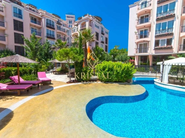 Двустаен апартамент в к.к. Слънчев бряг - 44 кв.м за 881 €/кв.м - Снимка #1