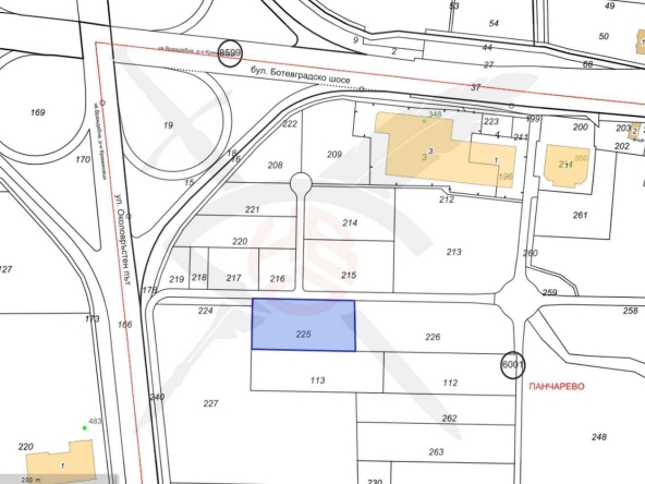 Парцел в София, Враждебна - 7345 кв.м за 106 €/кв.м - Снимка #1