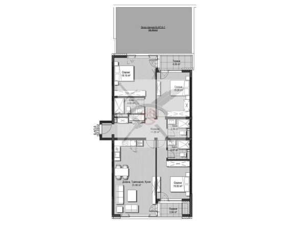 Многостаен апартамент в София, Витоша - 163 кв.м за 2191 €/кв.м - Снимка #1
