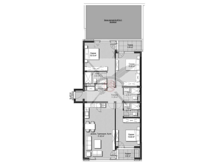 Многостаен апартамент в София, Витоша - 163 кв.м за 2191 €/кв.м - Снимка #1