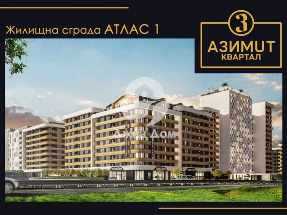 Едностаен апартамент в Бургас, Славейков - 38 кв.м за 1672 €/кв.м - Снимка #1