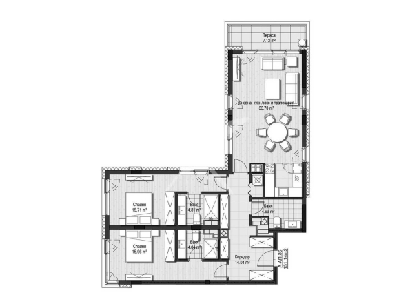 Дава се под наем Тристаен апартамент в София, Витоша - 151 кв.м за 333000 € - Снимка #1