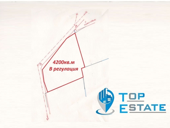 Парцел в с. Ново градище, Област Велико Търново - 4200 кв.м за 5 €/кв.м - Снимка #1