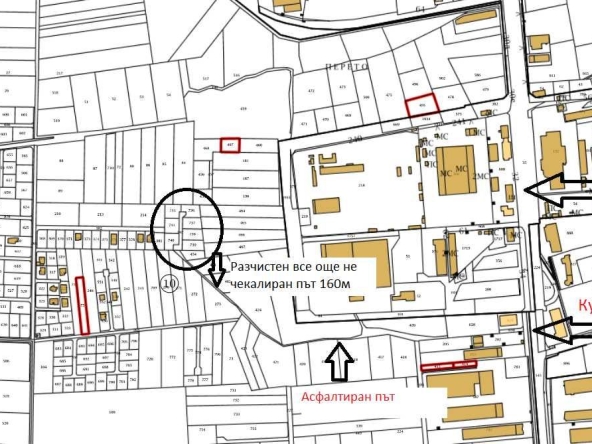 Парцел в Пловдив, Кючук Париж - 690 кв.м за 95 €/кв.м - Снимка #1