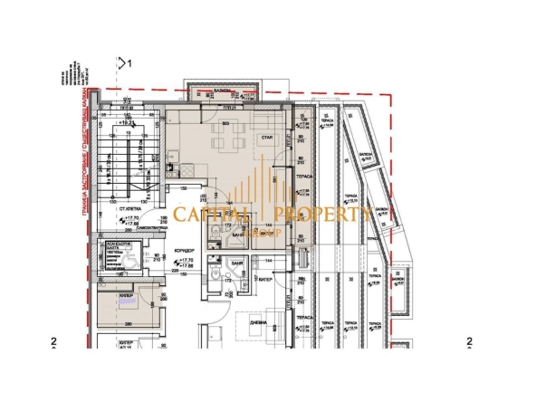 Едностаен апартамент в Варна, Левски - 52 кв.м за 1920 €/кв.м - Снимка #1