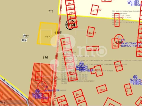 Парцел в София, Дружба 2 - 1000 кв.м за 100 €/кв.м - Снимка #1