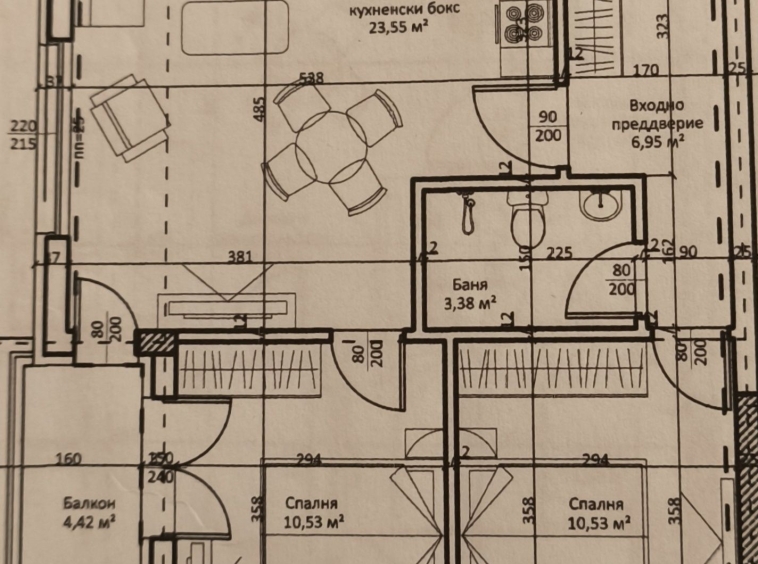 Двустаен апартамент в София, Надежда 3 - 86 кв.м за 2218 €/кв.м - Снимка #1