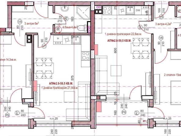 Двустаен апартамент в Велинград - 68 кв.м за 20 €/кв.м - Снимка #1