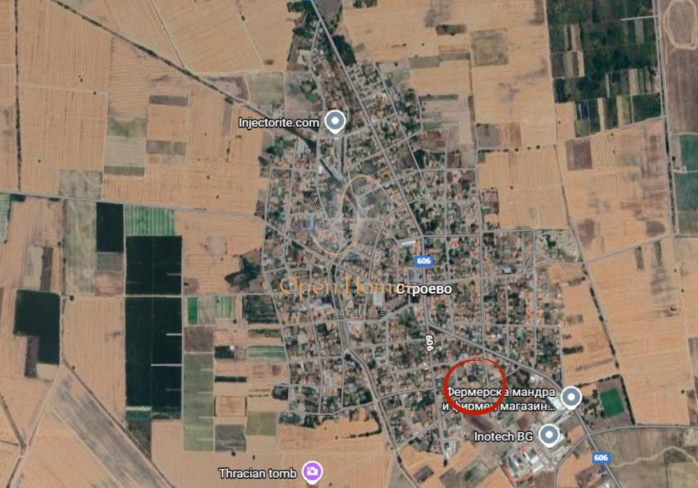 Парцел в с. Стоево, Област Пловдив - 1070 кв.м за 24 €/кв.м - Снимка #1