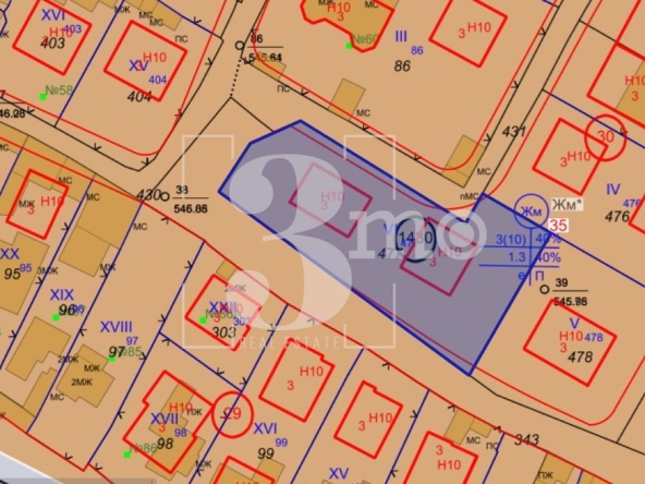Парцел в София, Абдовица - 1170 кв.м за 90 €/кв.м - Снимка #1