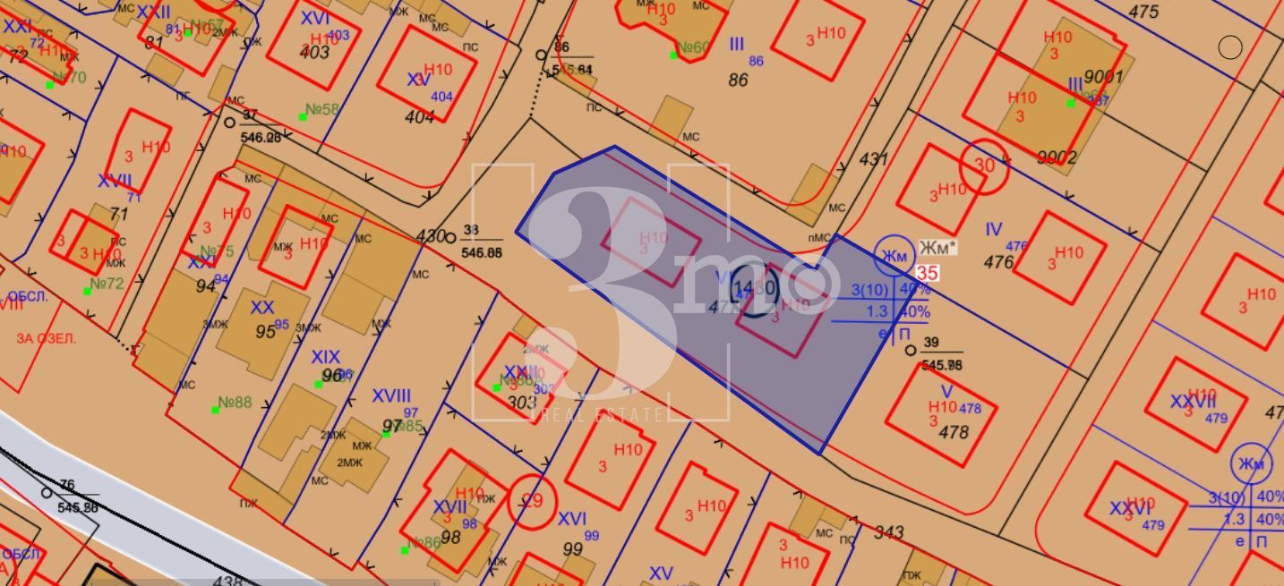 Парцел в София, Абдовица - 1170 кв.м за 90 €/кв.м - Снимка #1