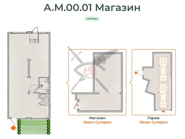 Магазин в София, Малинова долина - 310 кв.м за 778 €/кв.м - Снимка #1