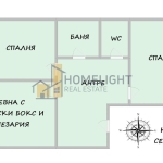 Тристаен апартамент в София, Овча купел - 124 кв.м за 2017 €/кв.м - Снимка #1