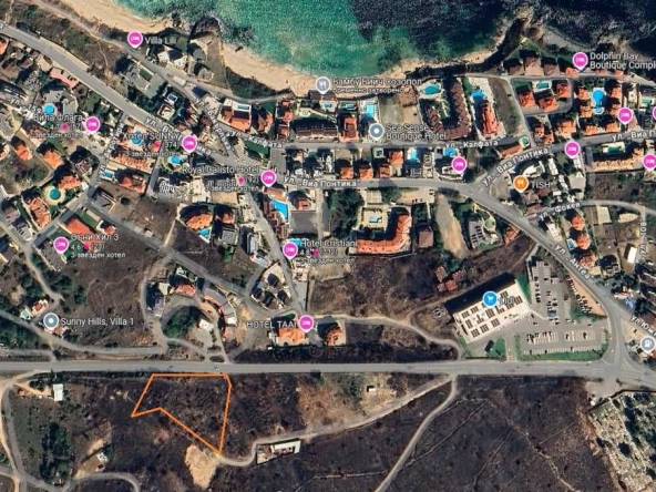 Парцел в Созопол - 2644 кв.м за 57 €/кв.м - Снимка #1