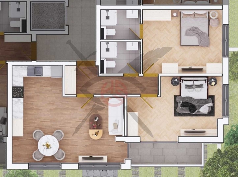 Тристаен апартамент в София, Люлин 9 - 108 кв.м за 1850 €/кв.м - Снимка #1