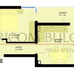 Двустаен апартамент в Варна, Победа - 68 кв.м за 1633 €/кв.м - Снимка #1