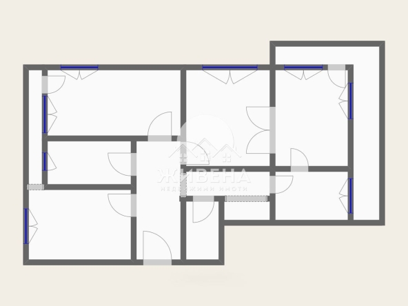 Тристаен апартамент в Варна, ВИНС - 115 кв.м за 3035 €/кв.м - Снимка #1