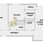 Тристаен апартамент в София, Люлин 9 - 101 кв.м за 1283 €/кв.м - Снимка #1